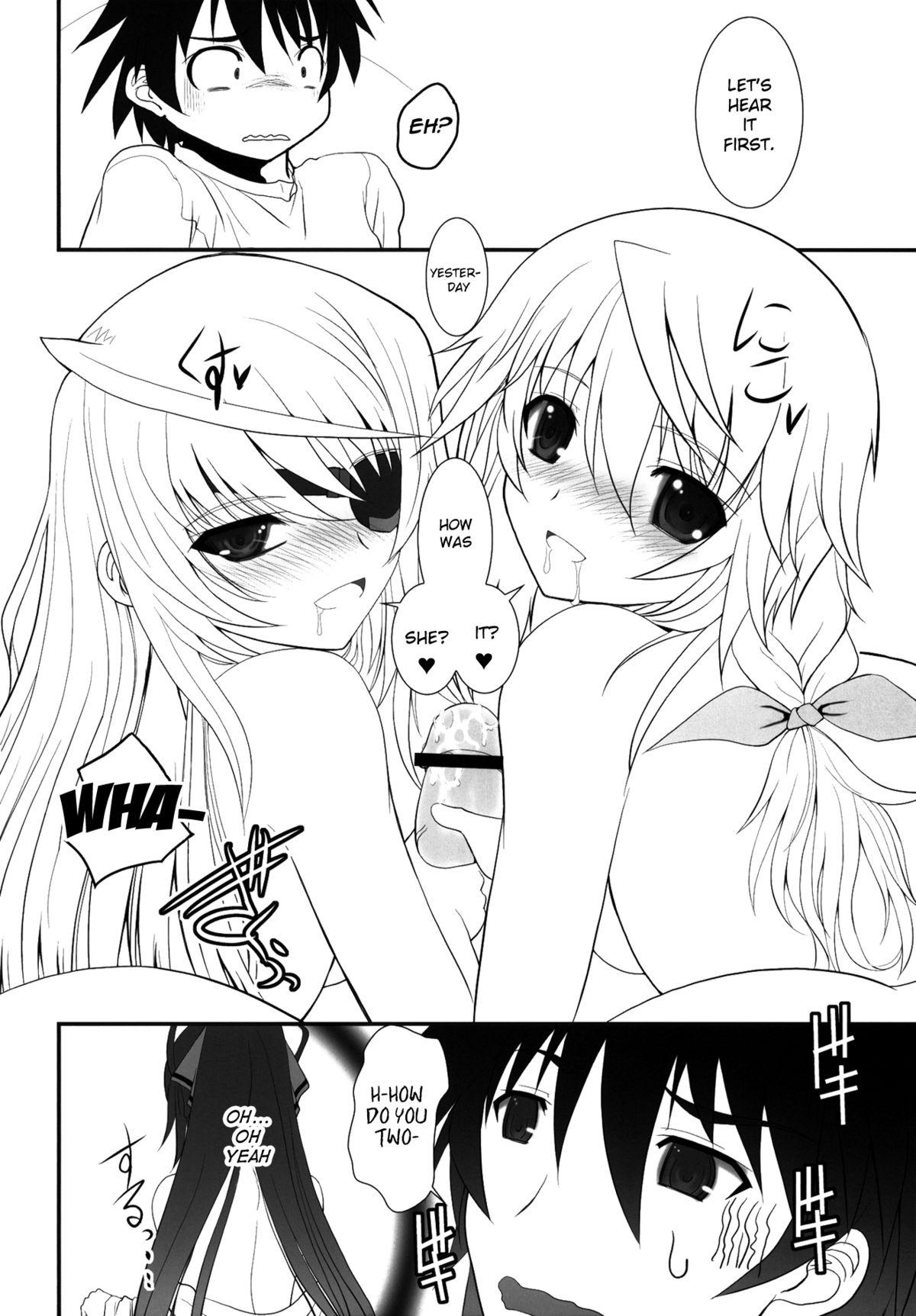 Face Fucking IS-LAND - Infinite stratos Naked Sex - Page 5