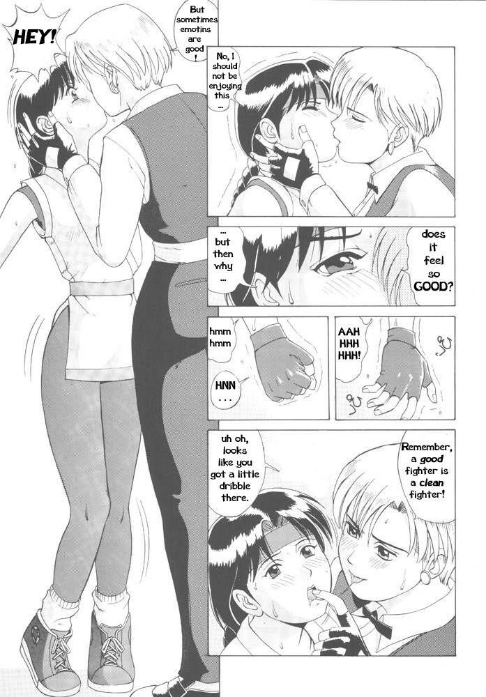 Pegging The Yuri & Friends '96 - King of fighters Rough Porn - Page 9