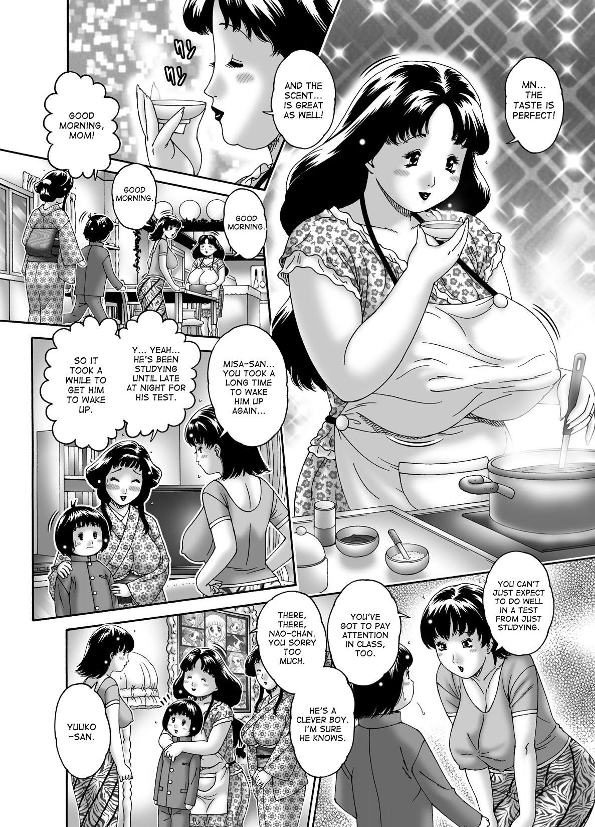 [Naginata-kan (Matsurino Naginata)] Nakadashi De Iinoyo ~Haha No Jukuniku~ | Three Mommy Alliance Ch. 1-4 [English] {desudesu} 26