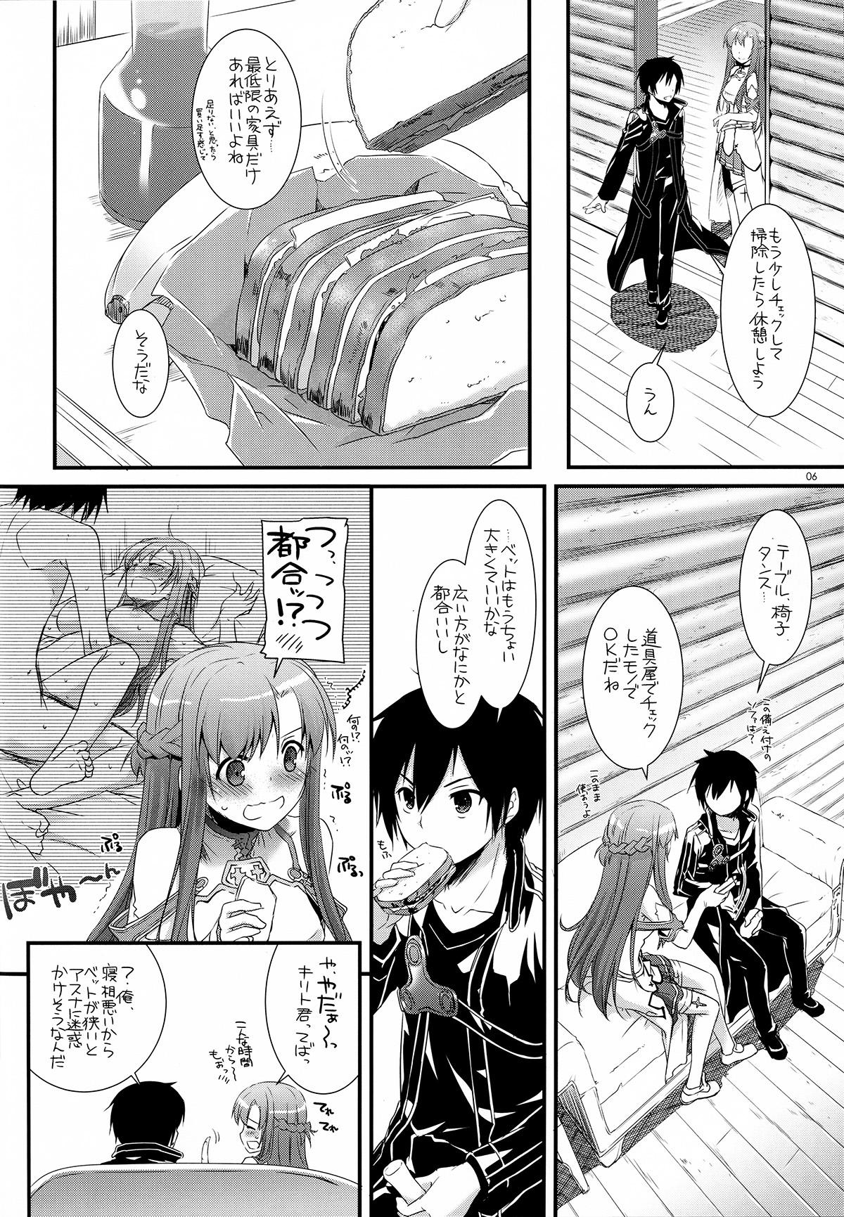 Teenage Porn D.L.action 71 - Sword art online First - Page 6