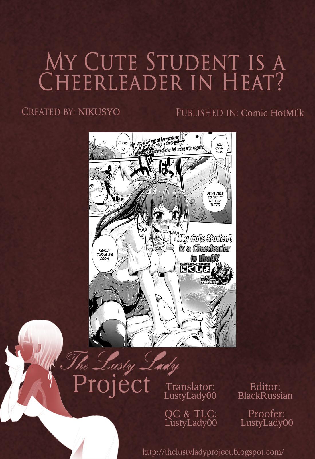 Class Kawaii Oshiego wa Cheer Bitch? | My Cute Student is a Cheerleader in Heat? Jerk Off - Page 25