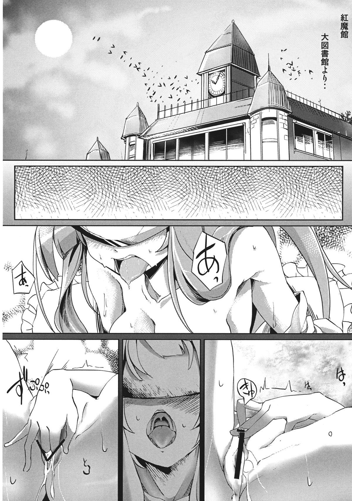Mamadas Kyousei Yokujou! Touhou Virtual Sex - Touhou project Village - Page 4