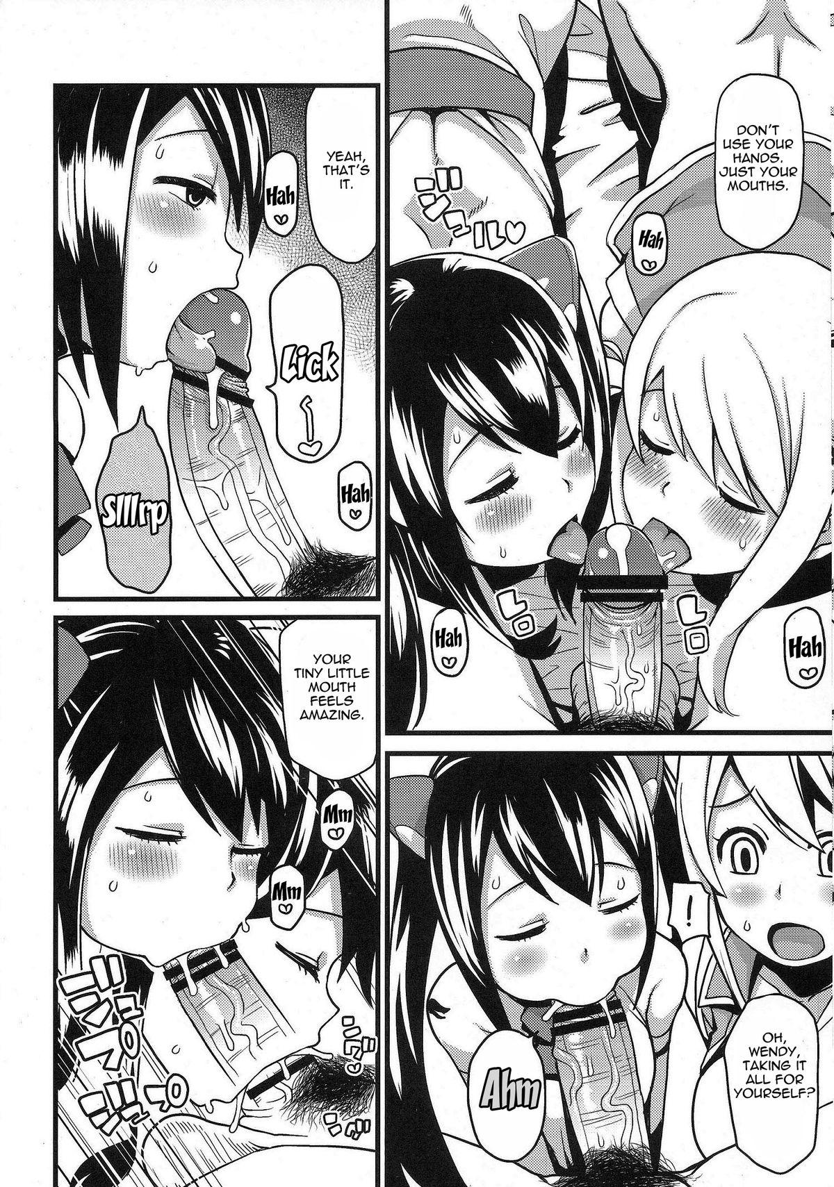 Wet Cunt Chichikko Bitch 2 - Fairy tail Doublepenetration - Page 8