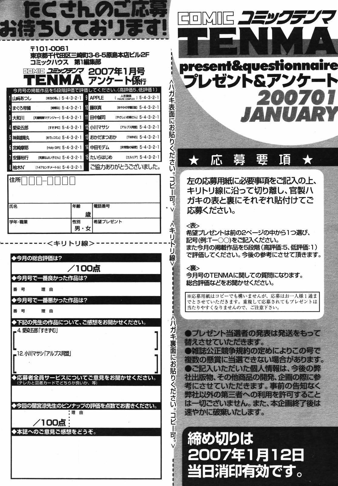 COMIC TENMA 2007-01 359