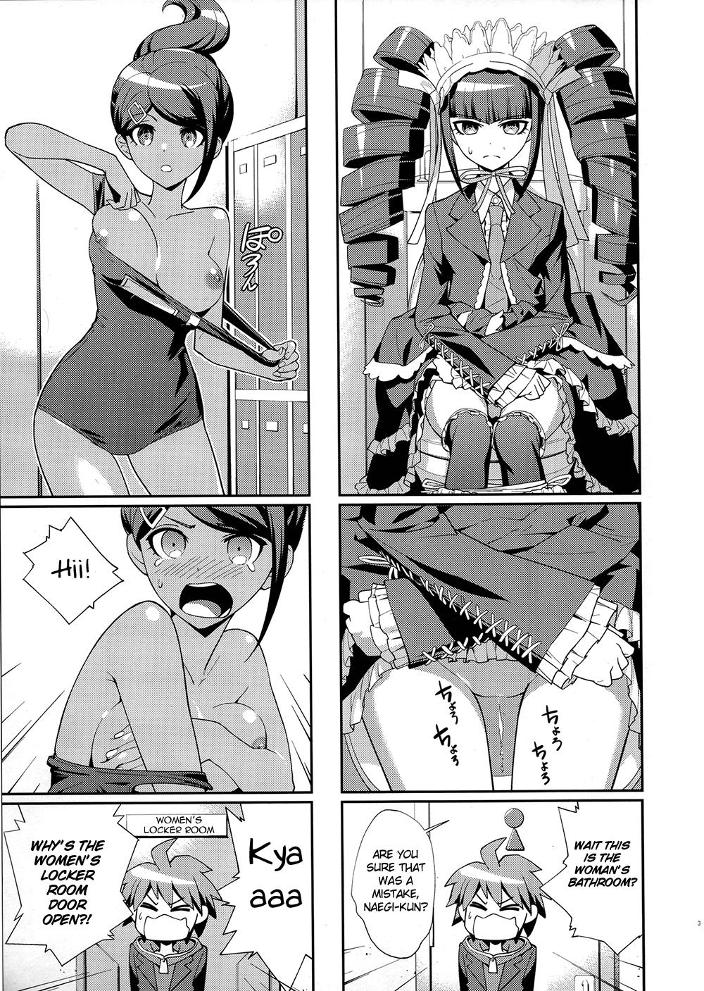 Hot Chicks Fucking accident - Danganronpa Fucked - Page 4