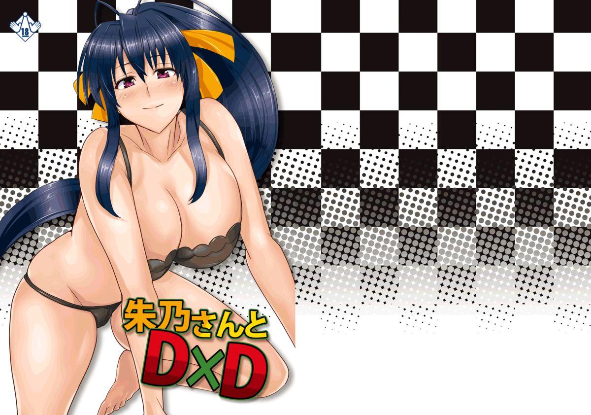 Boquete Akeno-san to DxD - Highschool dxd Sucking Cock - Page 1