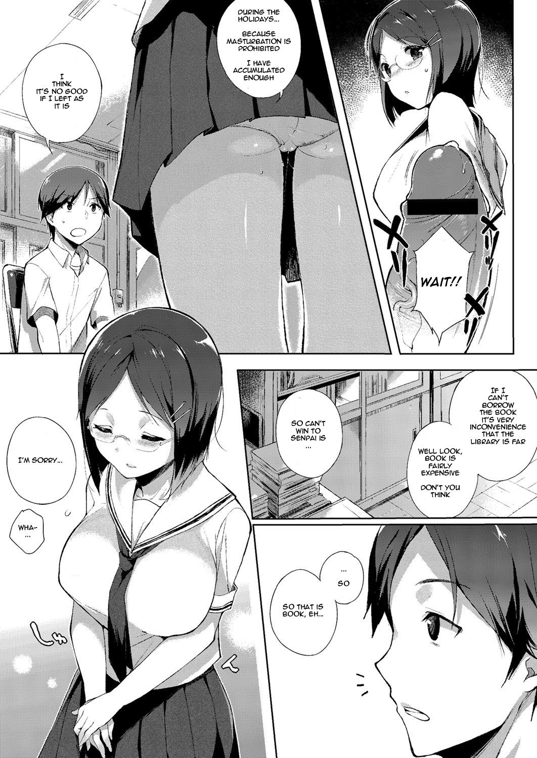 Best Blowjob Ever Yuugure Toshoshitsu - Library of Dusk Gorgeous - Page 6