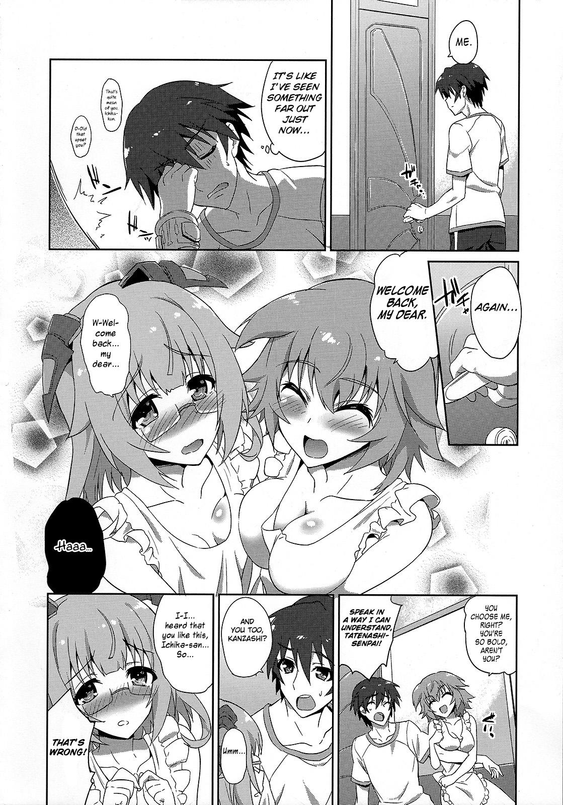 Flogging IS ICHIKA LOVE SISTERS!! - Infinite stratos Glamour - Page 3